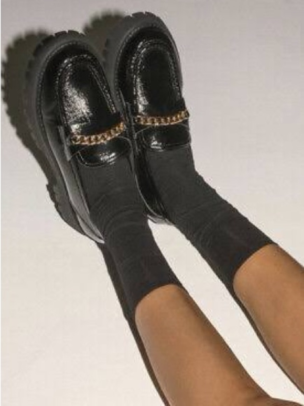 Princess Polly Patent Chunky Platform Loafers